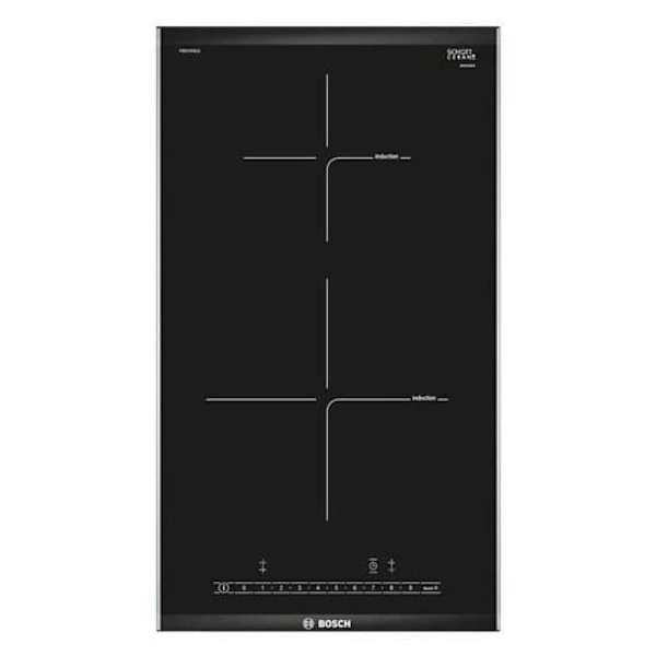 Bosch Induktionsplade Serie 6 Pib375fb1e 30 Cm Sort Sort, Rustfrit stål