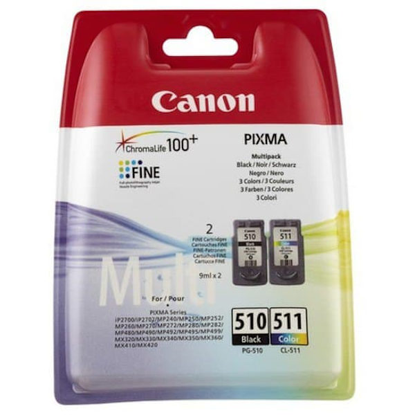 Canon Blækpatron Pg-510/cl-511 Flerfarvet