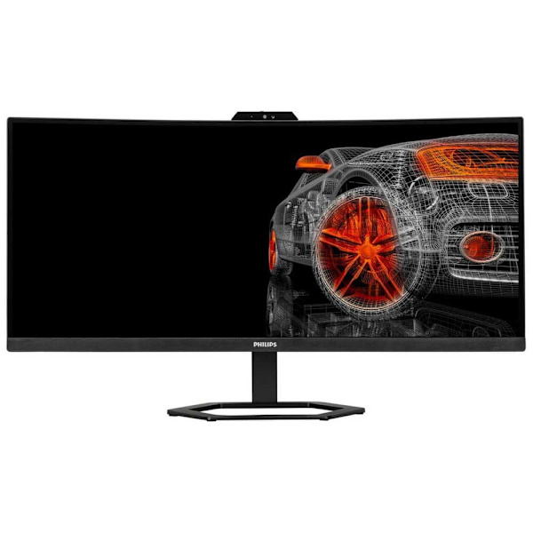 Philips Böjd Monitor 34e1c5600he/00 34´´ Uwqhd Va Led 100hz Silver One Size / EU Plug