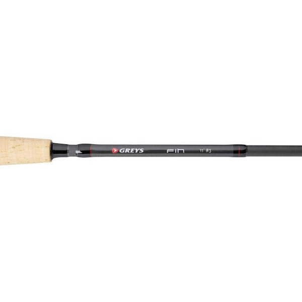 Greys Fin Euro Nymph Travel Flugfiskeset Grå 3.05 m / 2 Lbs