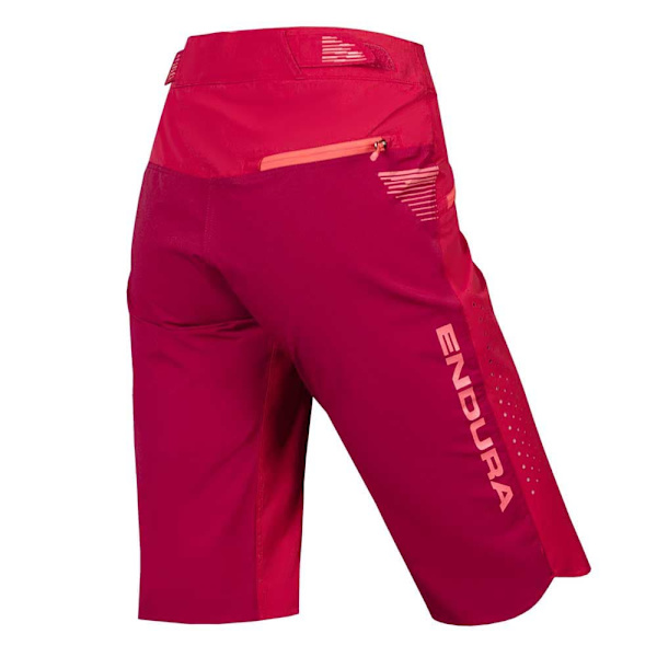 Endura Shorts Singletrack Lite Röd XS Kvinna