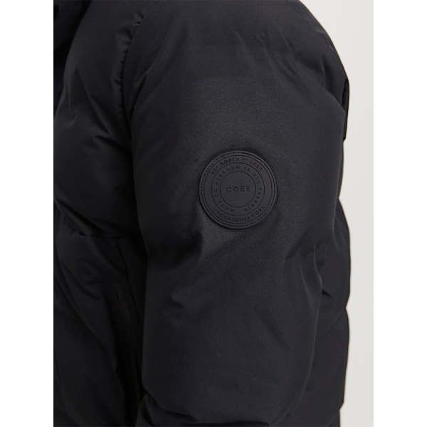 Jack & Jones Alpha Puffer Plus Size Jakke Sort 2XL Mand