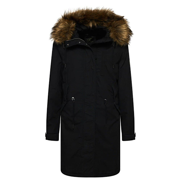 Superdry Jakke Authentic Military Sort 2XS Kvinde