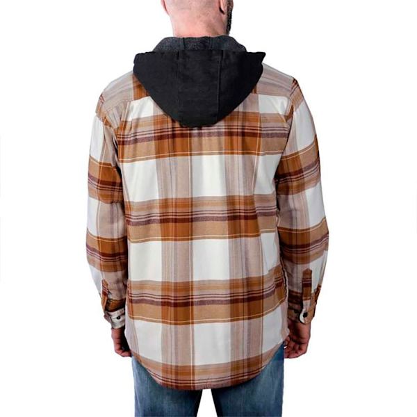 Carhartt Overshirt Flannel Sherpa-lined Brun L