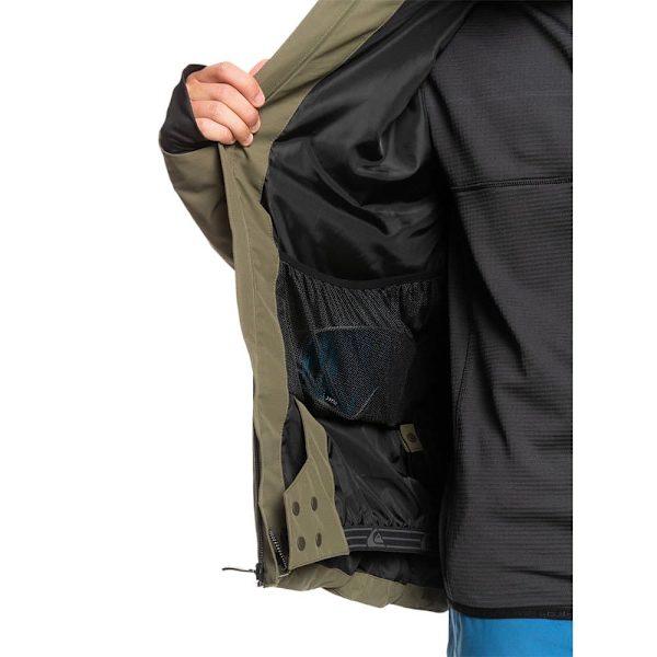 Quiksilver Muldrow Takki Vihreä S Mies