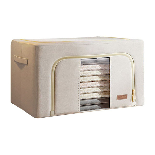 Joybos Opbevaringskasse 132l 2 Enheder Transparent