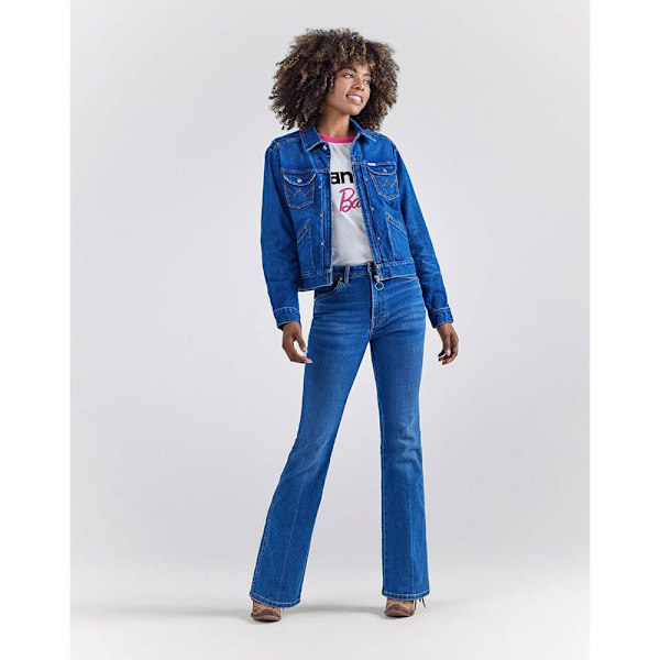 Wrangler Farkkutakki Jen Sininen S Nainen