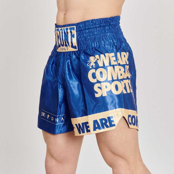Leone1947 Thaibox Trunks Dna Blå L Mand