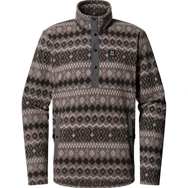 Haglofs Mora Mid Sweatshirt Med Lynlås Grå S Mand