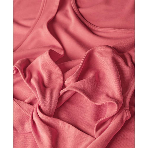 Superdry Ärmlös Midiklänning Twist Back Rosa XS Kvinna