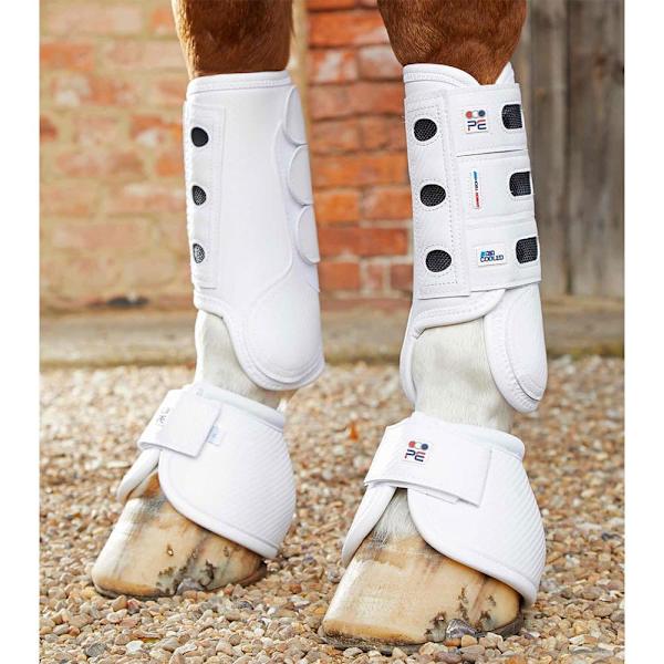 Premier Equine Carbon Tech Air Cooled Eventing Jännekiinnikkeet  Front L