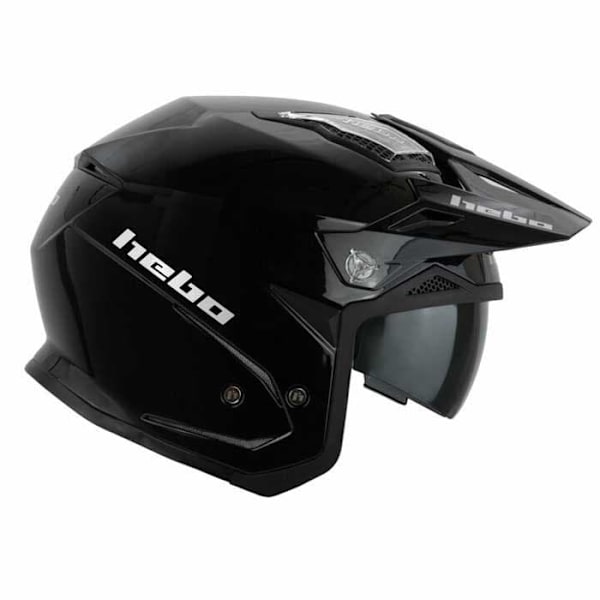 Hebo Zone 5 Mono V6 åben Hjelm Sort M
