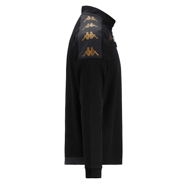 Kappa Halv Lynlå Sweatshirt Gassolo Sort L Mand