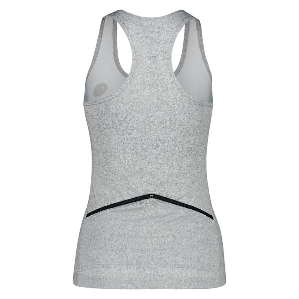 Agu Melange Race Essential ärmlös T-shirt Grå L Kvinna
