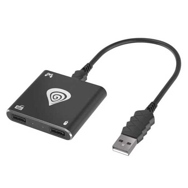 Genesis Adapter Til Tastatur Og Mus Tin 200 Sort Sort