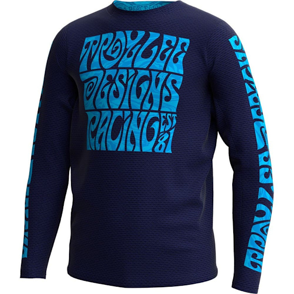 Troy Lee Designs Pitkähihainen T-paita Gp Pro Air Manic Monday Sininen S Poika