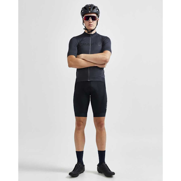 Craft Kortærmet Jersey Essence Sort L Mand