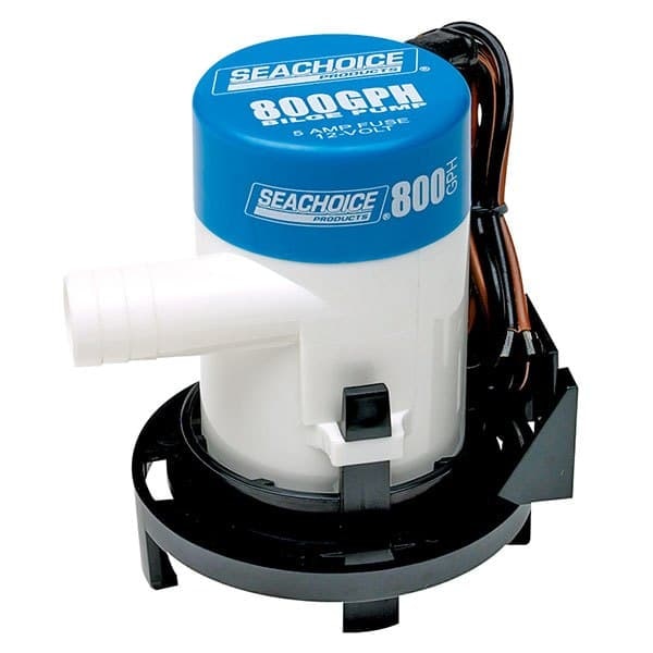 Seachoice Universal Bilge Pump Hvid,Blå,Sort