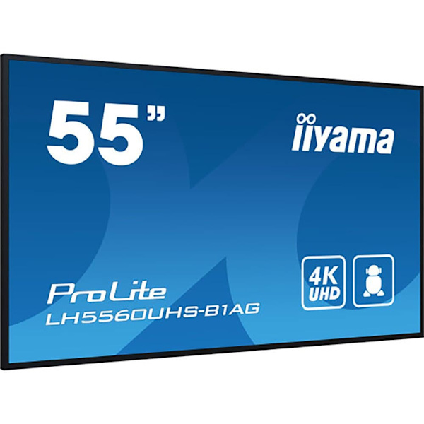 Iiyama Övervaka Lh5560uhs-b1ag 55´´ 4k Led Svart