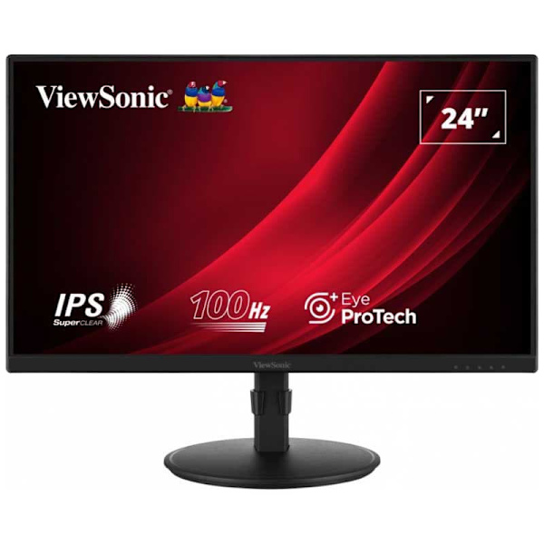 Viewsonic Overvåge Vg2408a-mhd 23.8´´ 4k Ips Led 100hz Rød