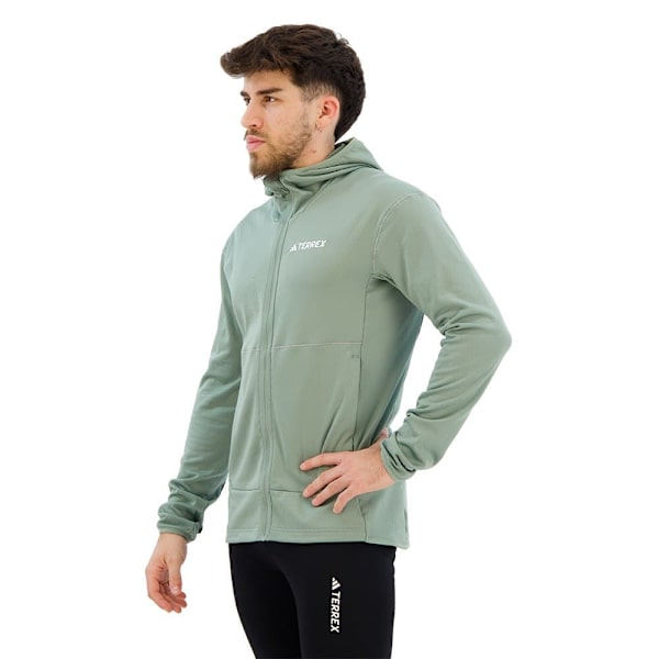 Adidas Xpr Lt J Fleecejacka Med Dragkedja Grönt 2XL Man