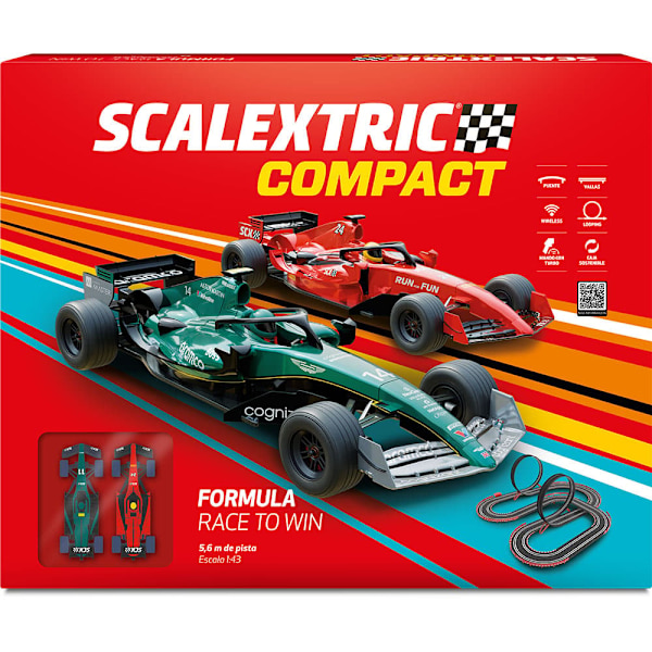 Scalextric Fórmula Race To Win Compact Set Auto