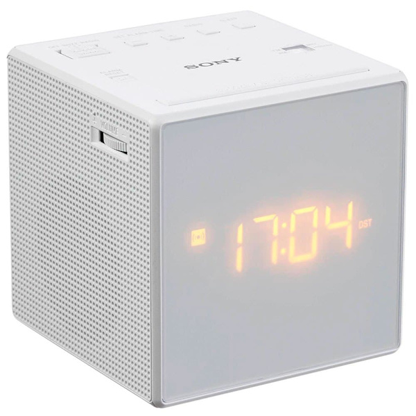 Sony Kelloradio Icf-c1 Valkoinen