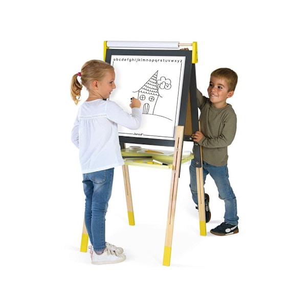Janod Adjustable Easel Flerfarvet 3-8 Years