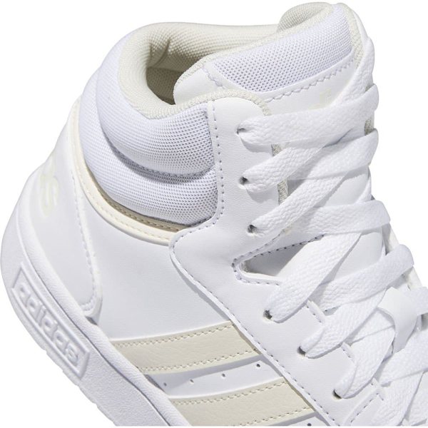 Adidas Koripallokengät Hoops 3.0 Mid Valkoinen EU 40 2/3 Mies