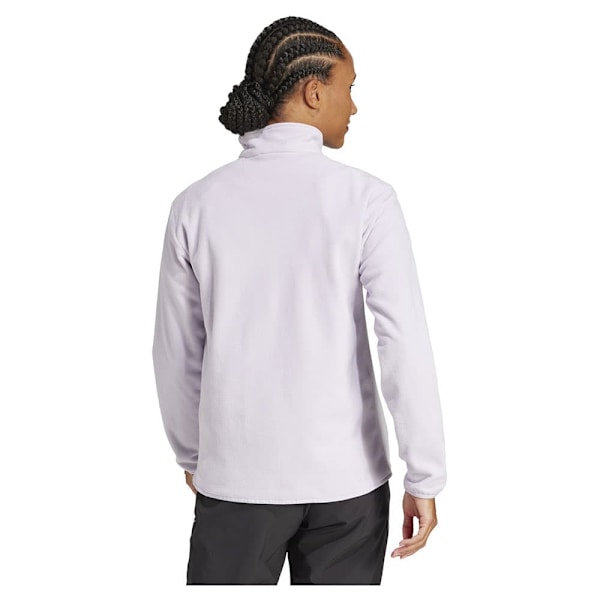 Adidas Multi Essentials Fleece Med Halv Dragkedja Rosa XS Kvinna