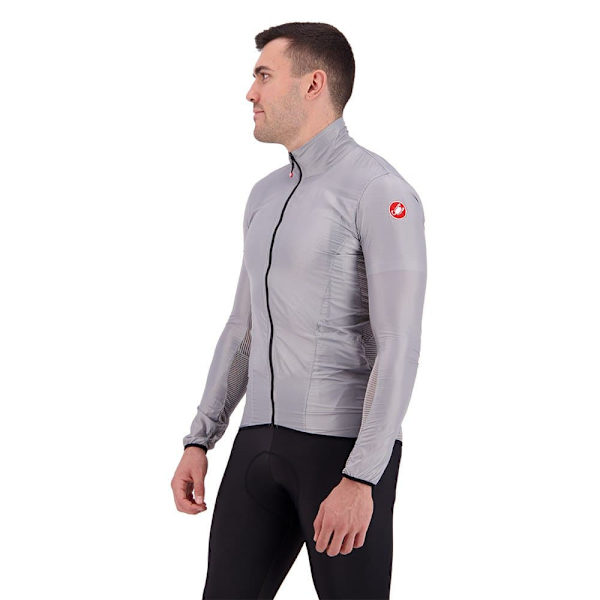 Castelli Jacka Aria Shell Grå S Man