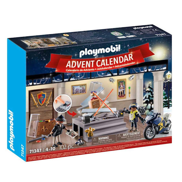 Playmobil Adventskalendertyveri I Museets Byggespil Søvfarvet