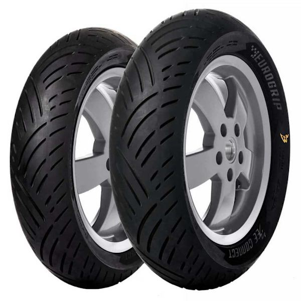 Eurogrip Bee Connect 62p Tl Scooterens For-/baghjul Søvfarvet 130 / 70 / R12