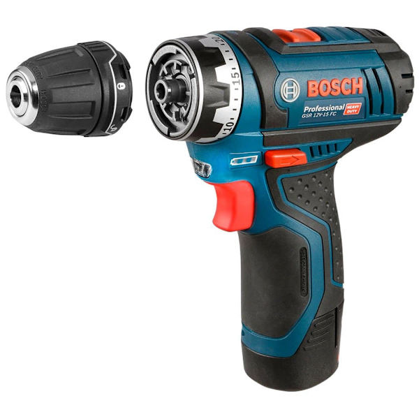 Bosch Professional Ammattilainen Gsr 12v-15 Fc Sininen,Musta