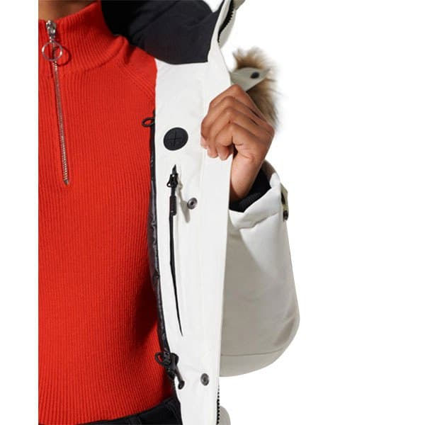 Superdry Takki Everest Down Snow Valkoinen M Nainen