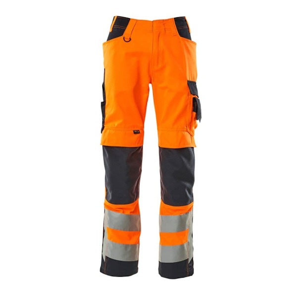Mascot Stora Byxor Med Knäskyddsfickor Safe Supreme 20879 Orange 50 / 30