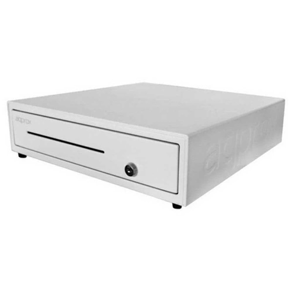 Approx Printer + Stregkodescanner Møntskuffe Apppospack4180wh V2 + Transparent