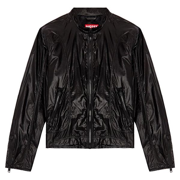 Diesel J Clays Bomberjakke Sort 52 Mand