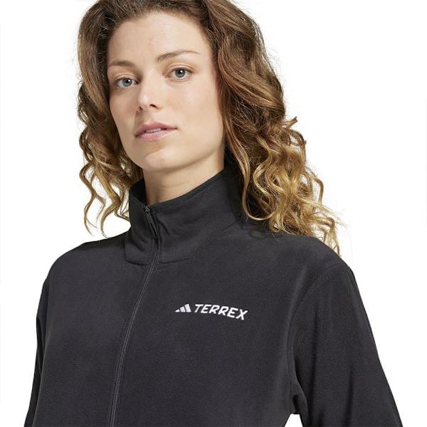 Adidas Terrex Multi Fleecejacka Med Dragkedja Svart M Kvinna