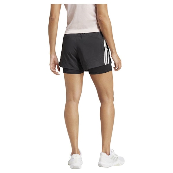 Adidas Pacer 2in1 Shorts Sort XS Kvinde