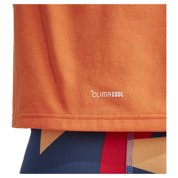 Adidas Terrex Multi Climacool ärmlös T-shirt Orange L Kvinna
