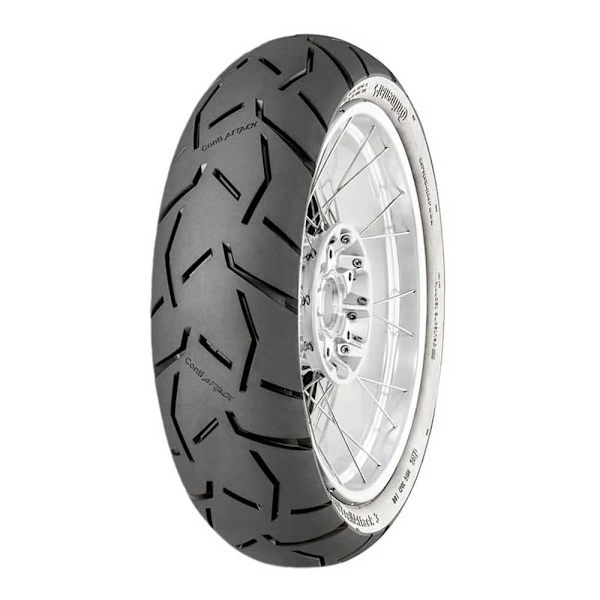 Continental Fordæk Contitrailattack 3 Tl 60v Sort 120 / 70 / R19