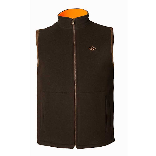 Pasion Morena Polar Vest Reversible Brun 4XL
