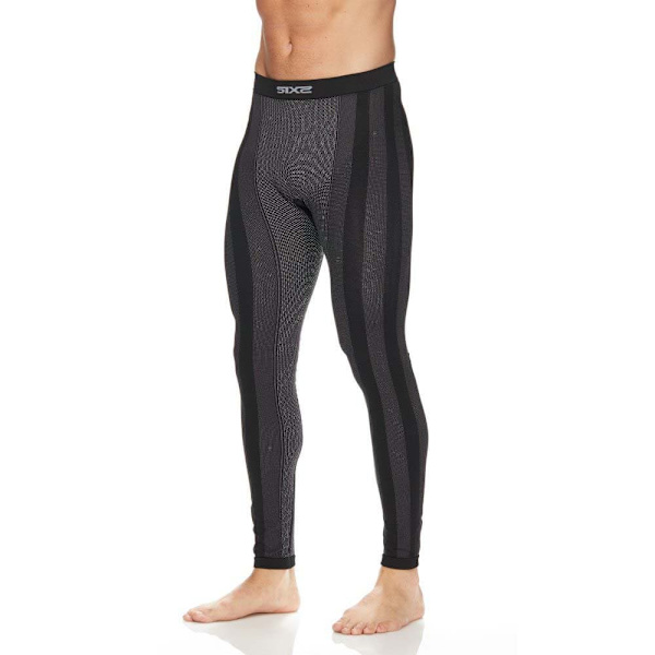 Sixs Leggingsit Pnx Musta 3XL-4XL Mies