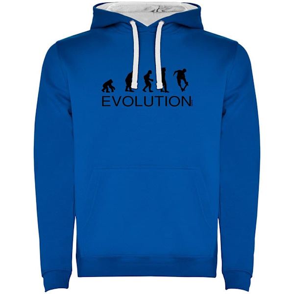 Kruskis Hættetrøje Evolution Skate Two-colour Blå M Mand