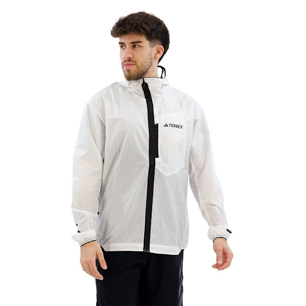 Adidas Xpr Light Wind Jacka Vit L Man