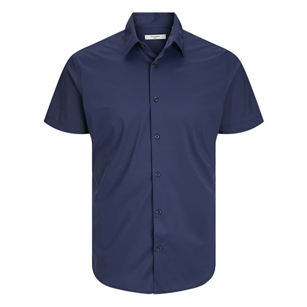 Jack & Jones Blactive Kortærmet Skjorte Blå XL Mand
