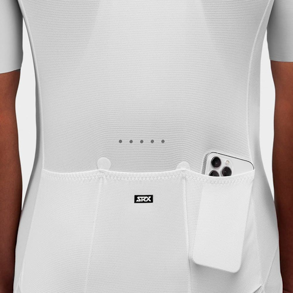 Siroko Lyhythihainen Jersey Srx Pro Ardiden Valkoinen XL Mies