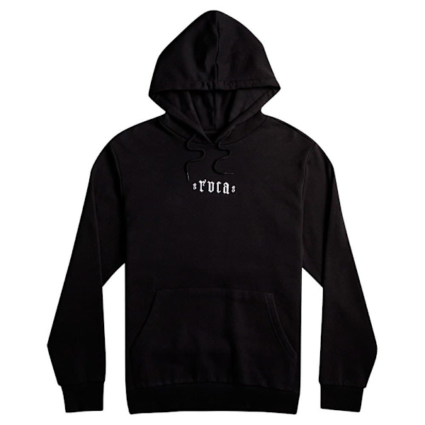 Rvca Hættetrøje Floral Skulls Sort L Mand