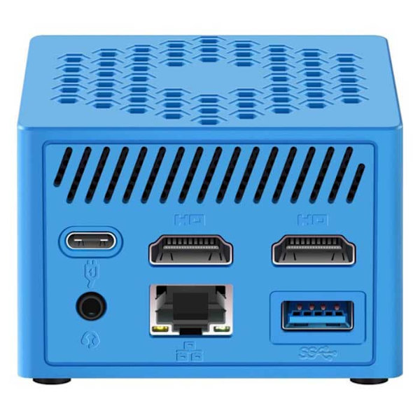 Leotec Desktop Pc Lempc06b N100/8gb/128gb Ssd Blå